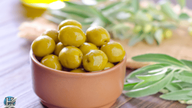 طريقة عمل الزيتون الأخضر على الطريقة السورية